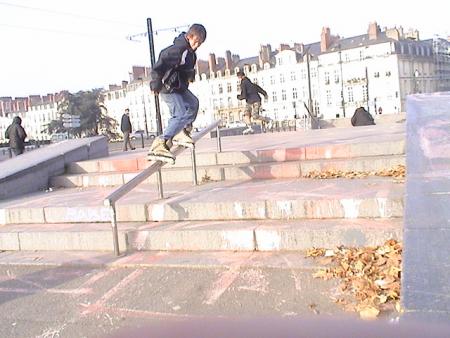 big séssion au park de Nantes place Ricordeau
